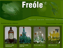 Tablet Screenshot of freole.com.br